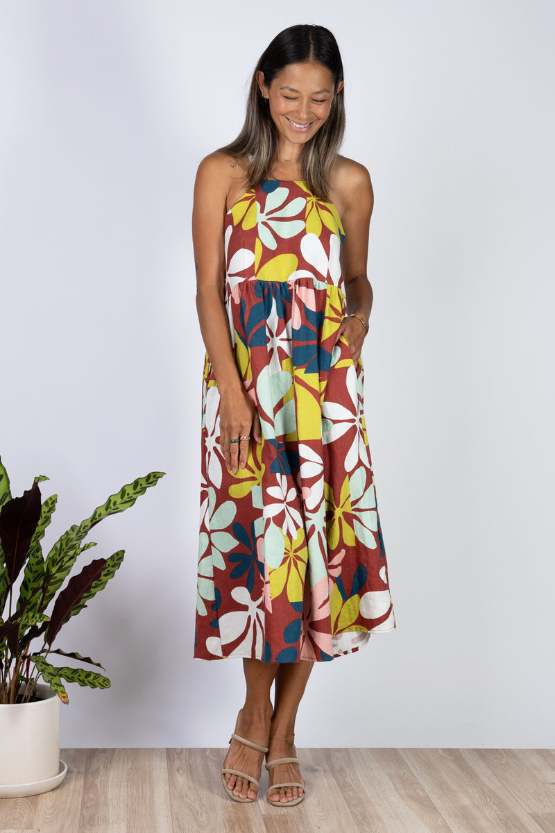Marni Midi Dress (Naupaka)