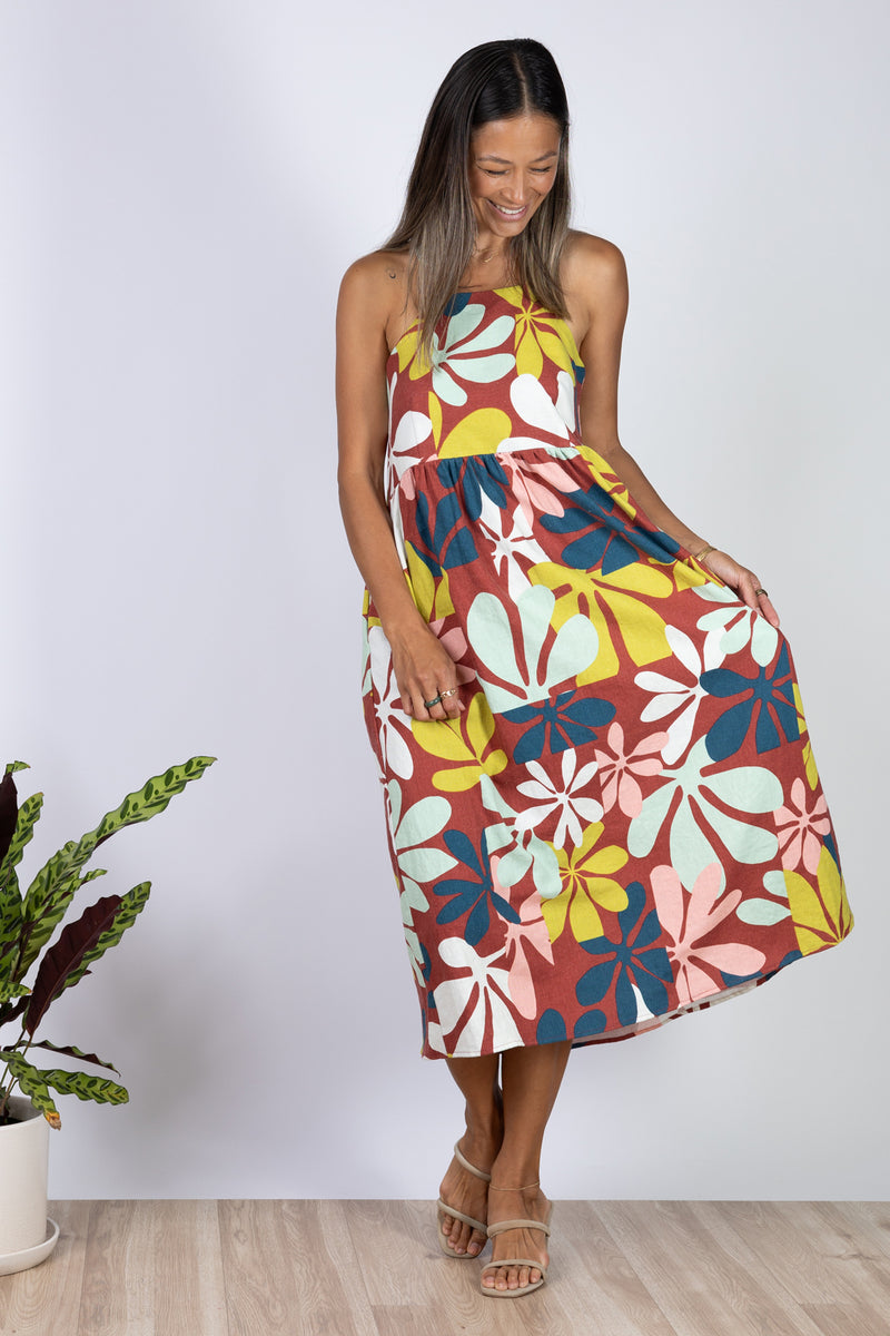 Marni Midi Dress (Naupaka)