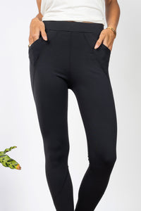 Mia Legging (Black Supplex)