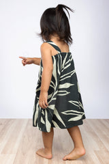 Miki Jumper Dress (Maile Forest)