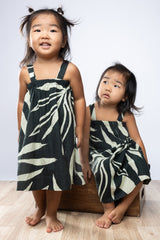 Miki Jumper Dress (Maile Forest)