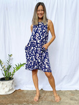 Avery Swing Dress (Moonlight Daze) - S