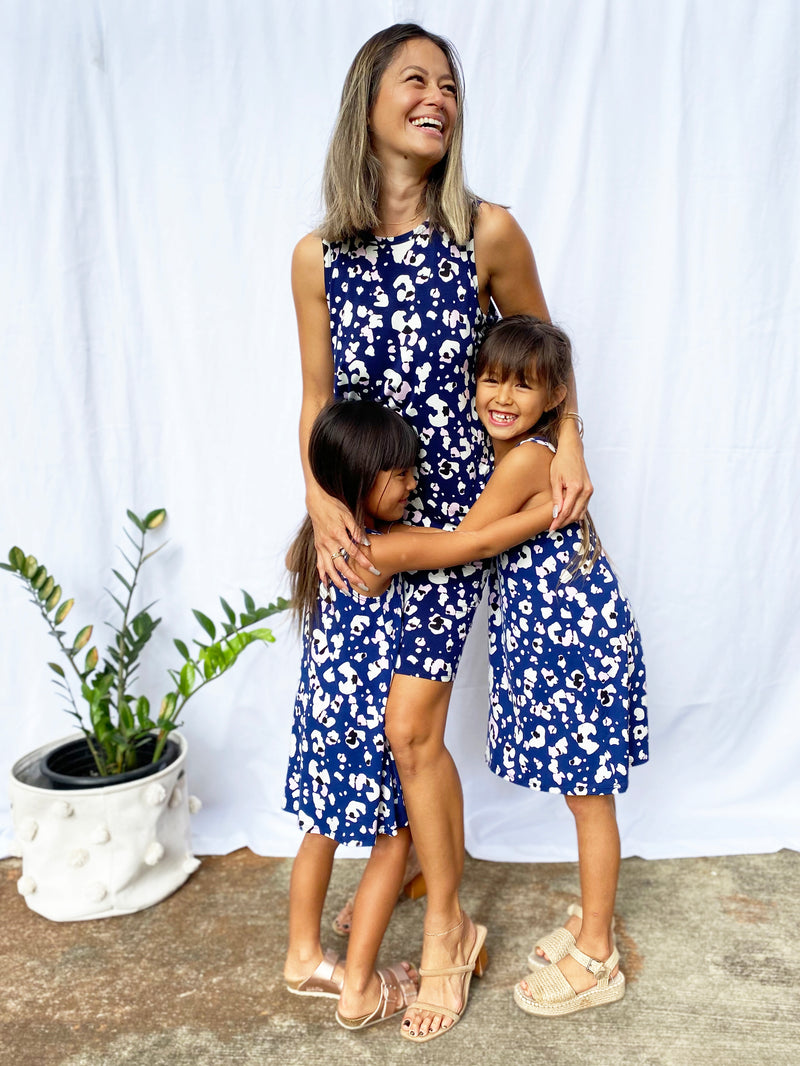 Avery Swing Dress (Moonlight Daze) - S