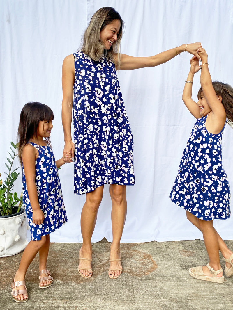 Avery Swing Dress (Moonlight Daze) - S