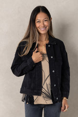 Classic Denim Jacket (Black Wash)
