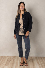 Classic Denim Jacket (Black Wash)