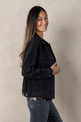 Classic Denim Jacket (Black Wash)