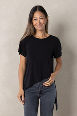 Dillyn Assym Tee (Black)