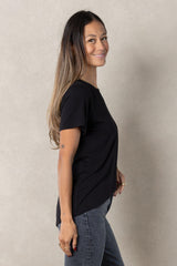 Dillyn Assym Tee (Black)