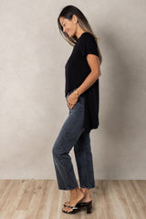 Dillyn Assym Tee (Black)