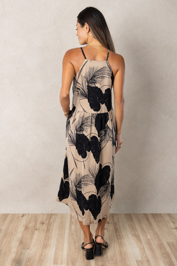 Marni Midi Dress (Midnight Kalo)