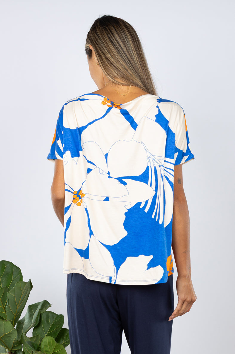 Brooke Top (Coastal Hibiscus)