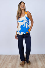 Taylor Cami (Coastal Hibiscus) - S