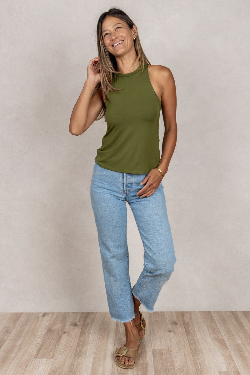Logan Tank (Olive)