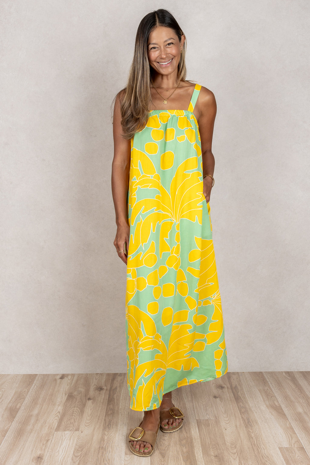 トップス miki Miki Maxi (Sunshine Palm) – Ten Tomorrow