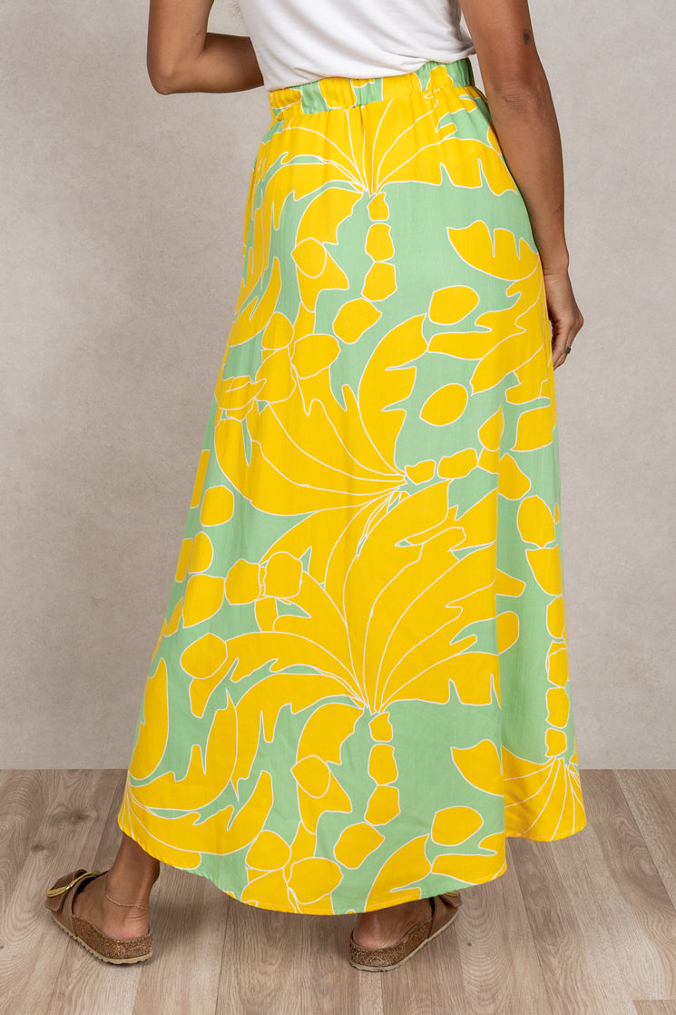 Rie Skirt (Sunshine Palm)
