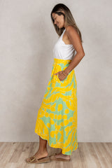 Rie Skirt (Sunshine Palm)