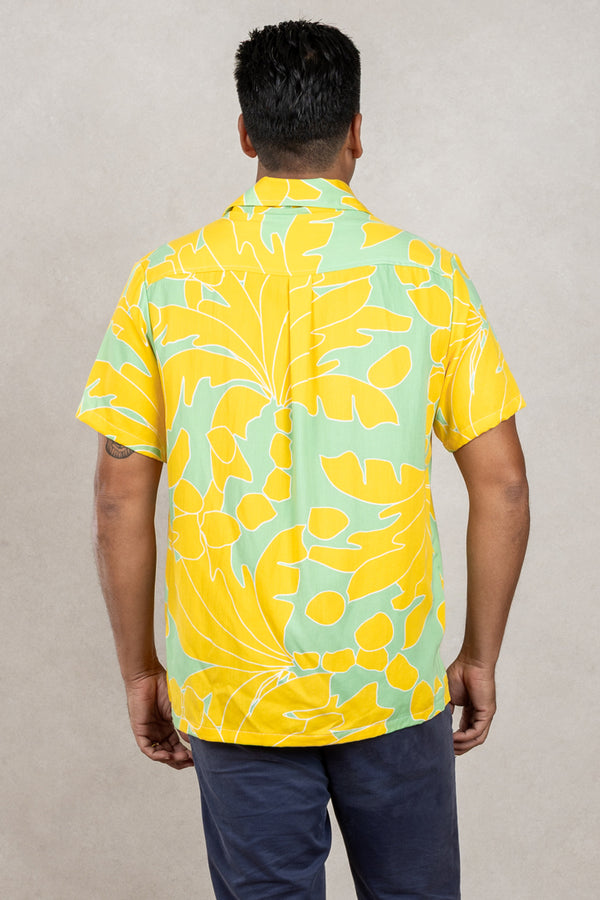 Tom Aloha Shirt (Sunshine Palm)