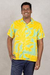 Tom Aloha Shirt (Sunshine Palm)