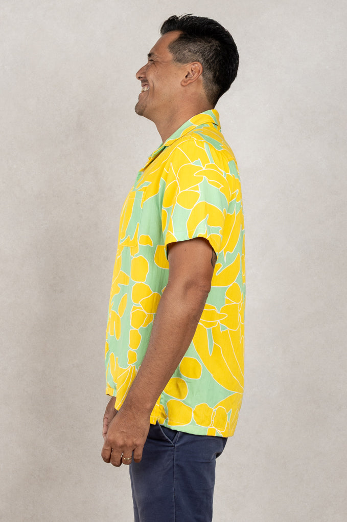 Tom Aloha Shirt (Sunshine Palm)