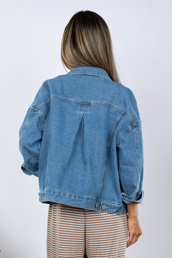 Classic Denim Jacket (Medium Wash)
