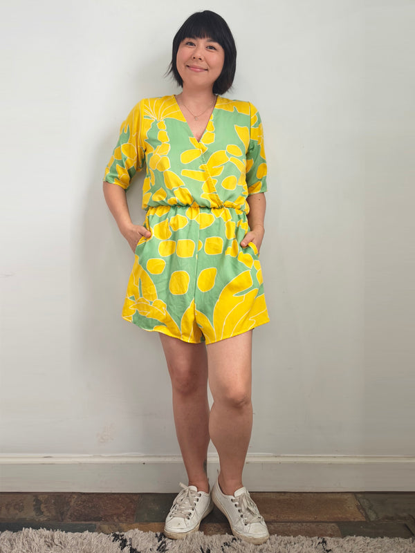 Jill Romper (Sunshine Palm)