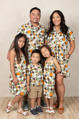 Mini Ronnie Aloha Shirt (Nishime Linen)