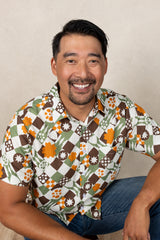 Ronnie Men's Aloha Shirt (Nishime Linen)