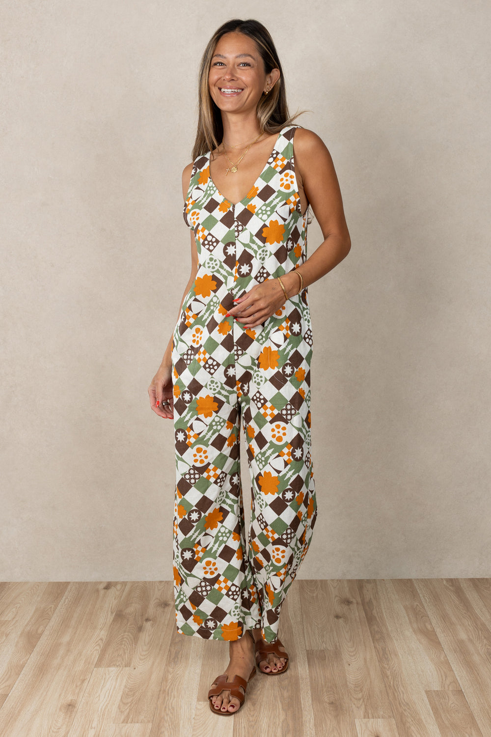 Sachiko Jumpsuit (Nishime Linen) – Ten Tomorrow