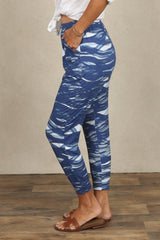 Carmen Jogger (Indigo Waves)