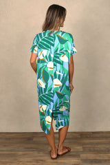 Connor V-Neck Midi Dress (Wild + Free)