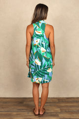 Lani Button Down Tank Dress (Wild + Free)