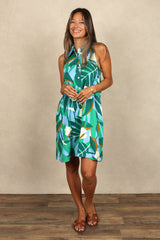 Lani Button Down Tank Dress (Wild + Free)