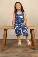 PRE-SALE Mini Paisley Jumper (Indigo Waves)