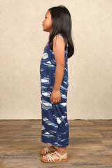 PRE-SALE Mini Paisley Jumper (Indigo Waves)