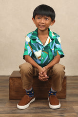 Mini Ronnie Aloha Shirt (Wild + Free)