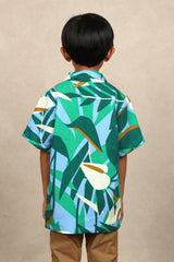 Mini Ronnie Aloha Shirt (Wild + Free)