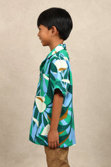 Mini Ronnie Aloha Shirt (Wild + Free)