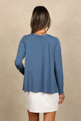 Sandy Cardigan (Denim Blue)
