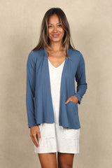 Sandy Cardigan (Denim Blue)