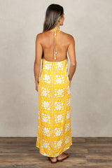 Aya Halter Maxi (Golden Lei)