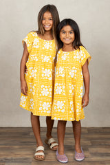 Mini Kelcie Dress (Golden Lei)
