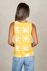 Nikki Tank Top (Golden Lei)