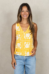 Nikki Tank Top (Golden Lei)