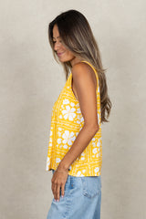Nikki Tank Top (Golden Lei)
