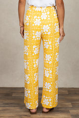 Parker High-Waist Pant (Golden Lei)