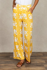 Parker High-Waist Pant (Golden Lei)
