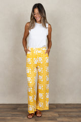 Parker High-Waist Pant (Golden Lei)