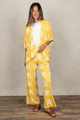 Parker High-Waist Pant (Golden Lei)