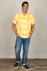 Tom Aloha Shirt (Golden Lei)